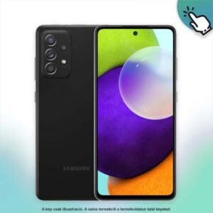 Samsung Galaxy A52 5G (kiváló, független, 128 GB, 6 GB RAM, Fekete)