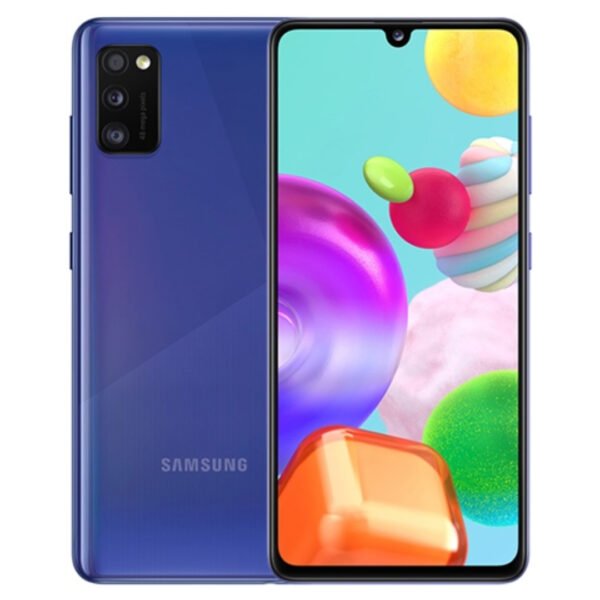 Samsung Galaxy A41 (használt, Független, 64 GB, 4 GB RAM, Kék)