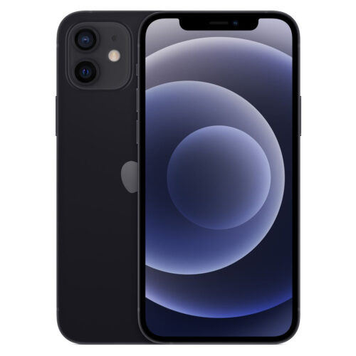 Apple iPhone 12 (kiváló, független, 128 GB, Fekete)