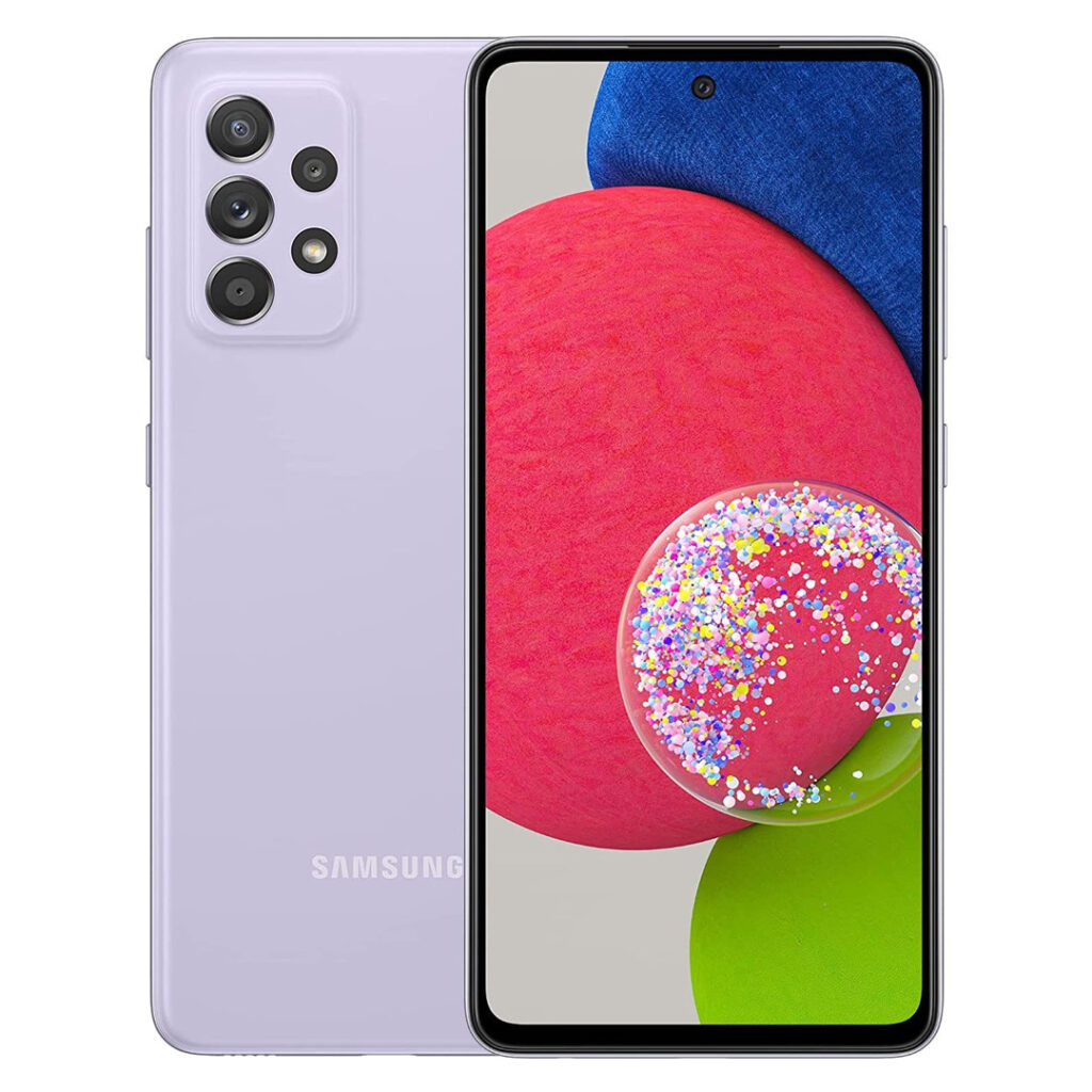 Samsung Galaxy A52 lila Android okostelefon