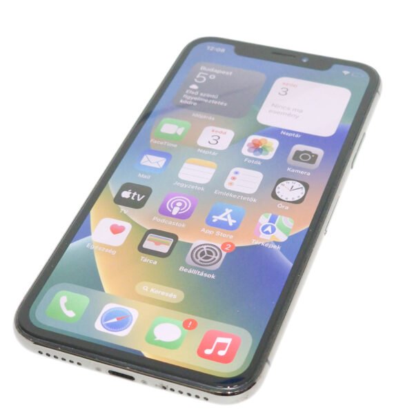 Apple  iPhone X (Használt, független , 64 GB, 3 GB RAM, Szürke) - Image 5