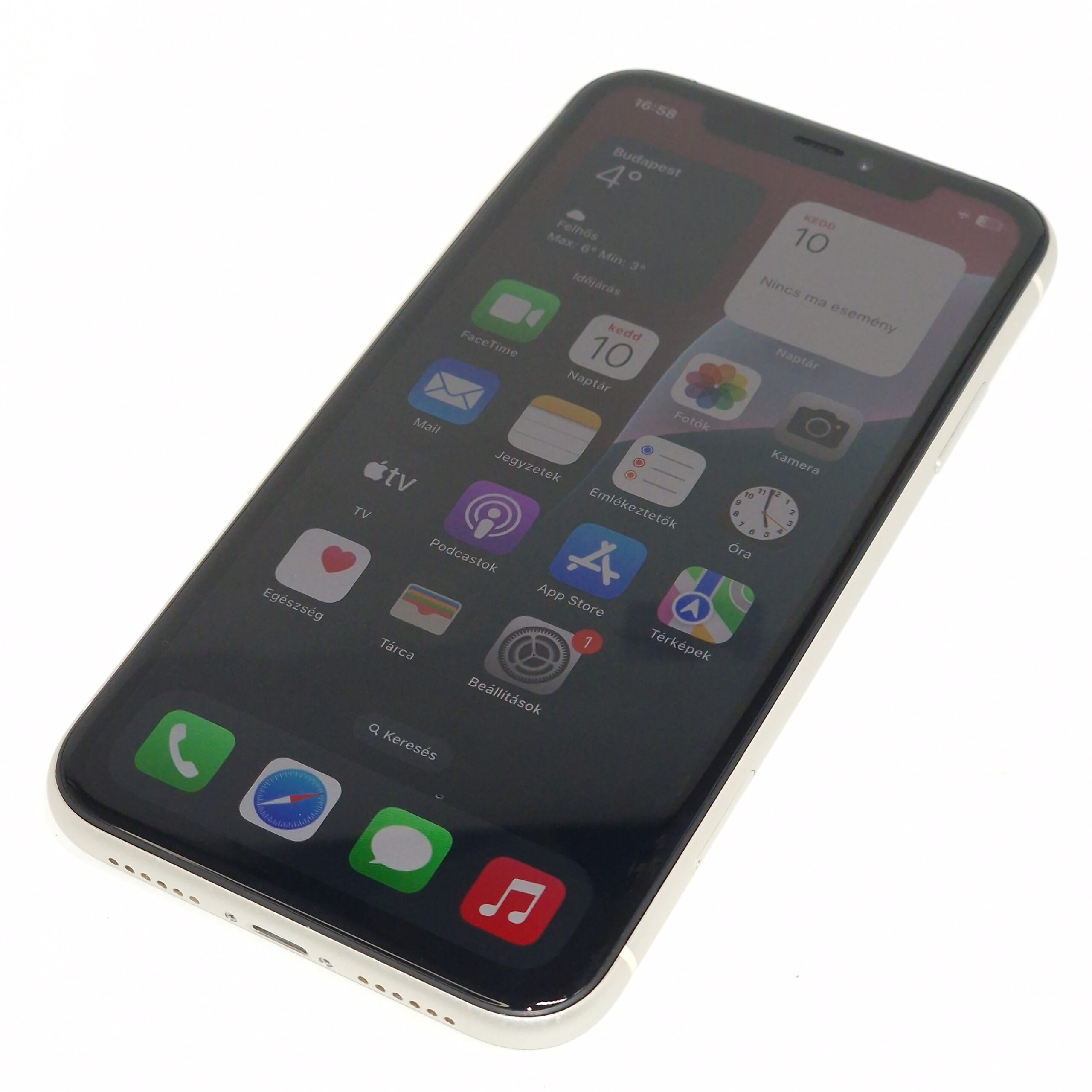 Apple iPhone 11 (Használt, független , 64 GB, 4 GB RAM, Fehér) - Image 5