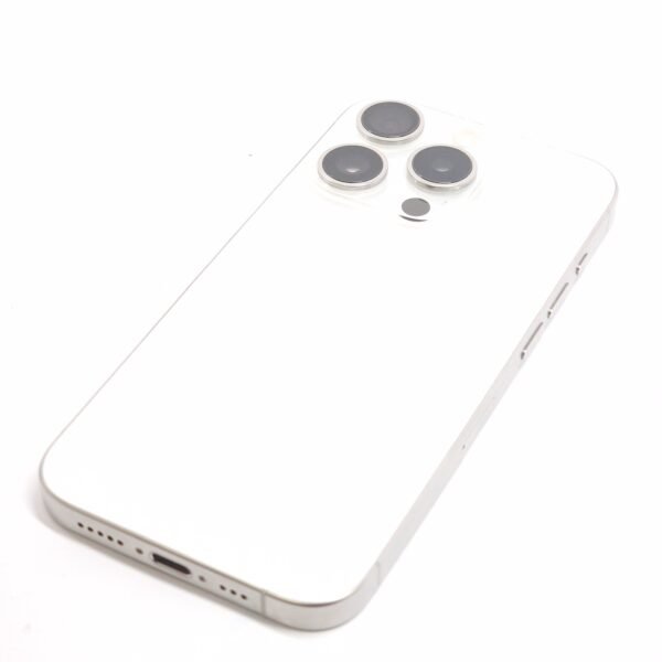 Apple  iPhone 15 Pro (használt, Független , 128 GB, 8 GB RAM, fehér) - Image 2