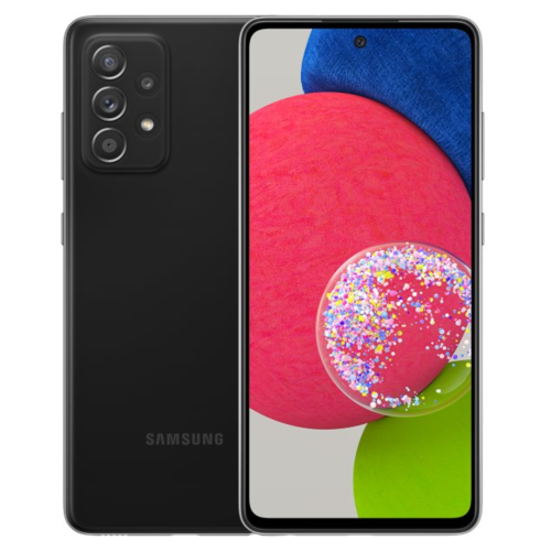 Samsung Galaxy A52s (kiváló, független, 128 GB, Király fekete)