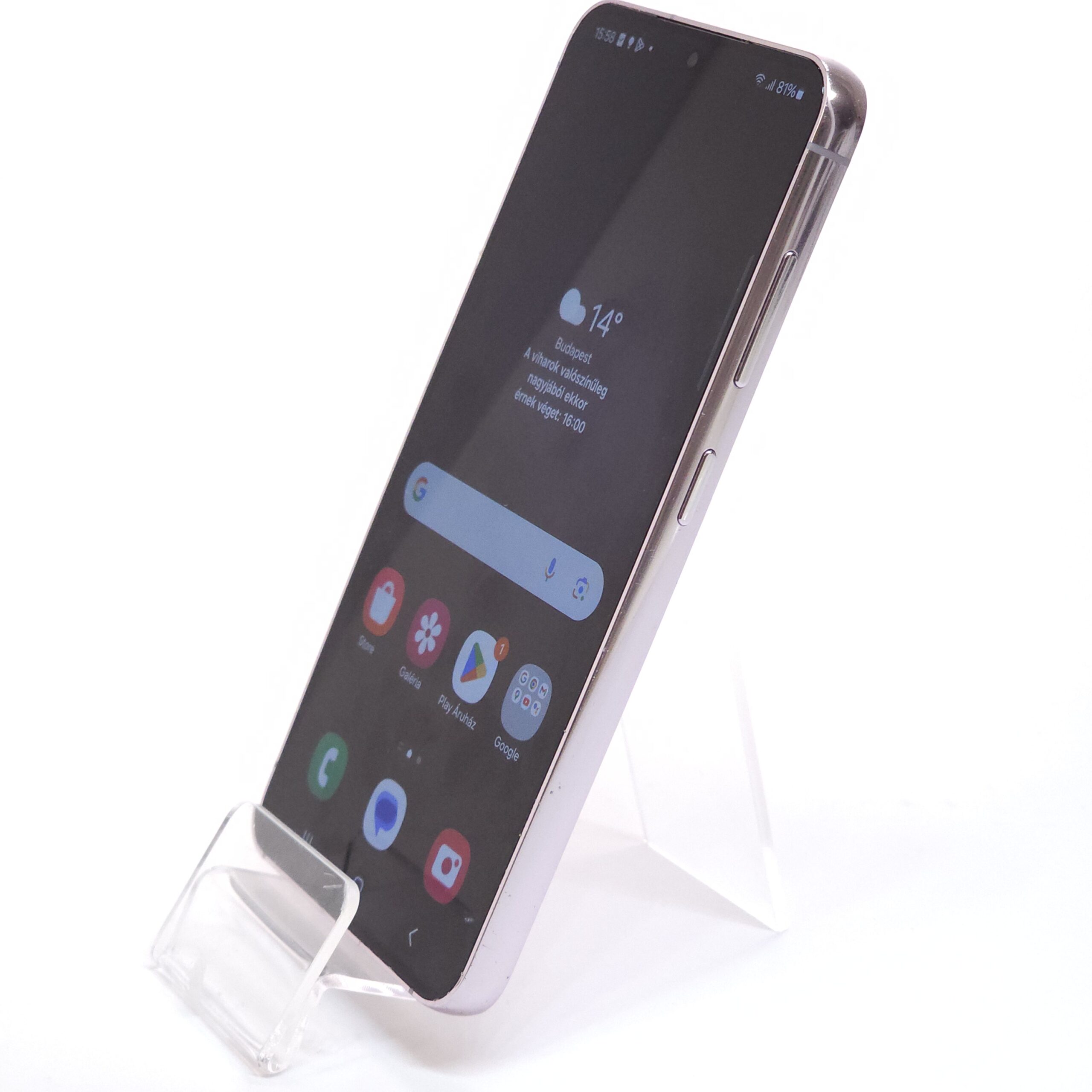 Samsung Galaxy S23 (Használt, független , 128 GB, 8 GB RAM, Levander) - Image 3