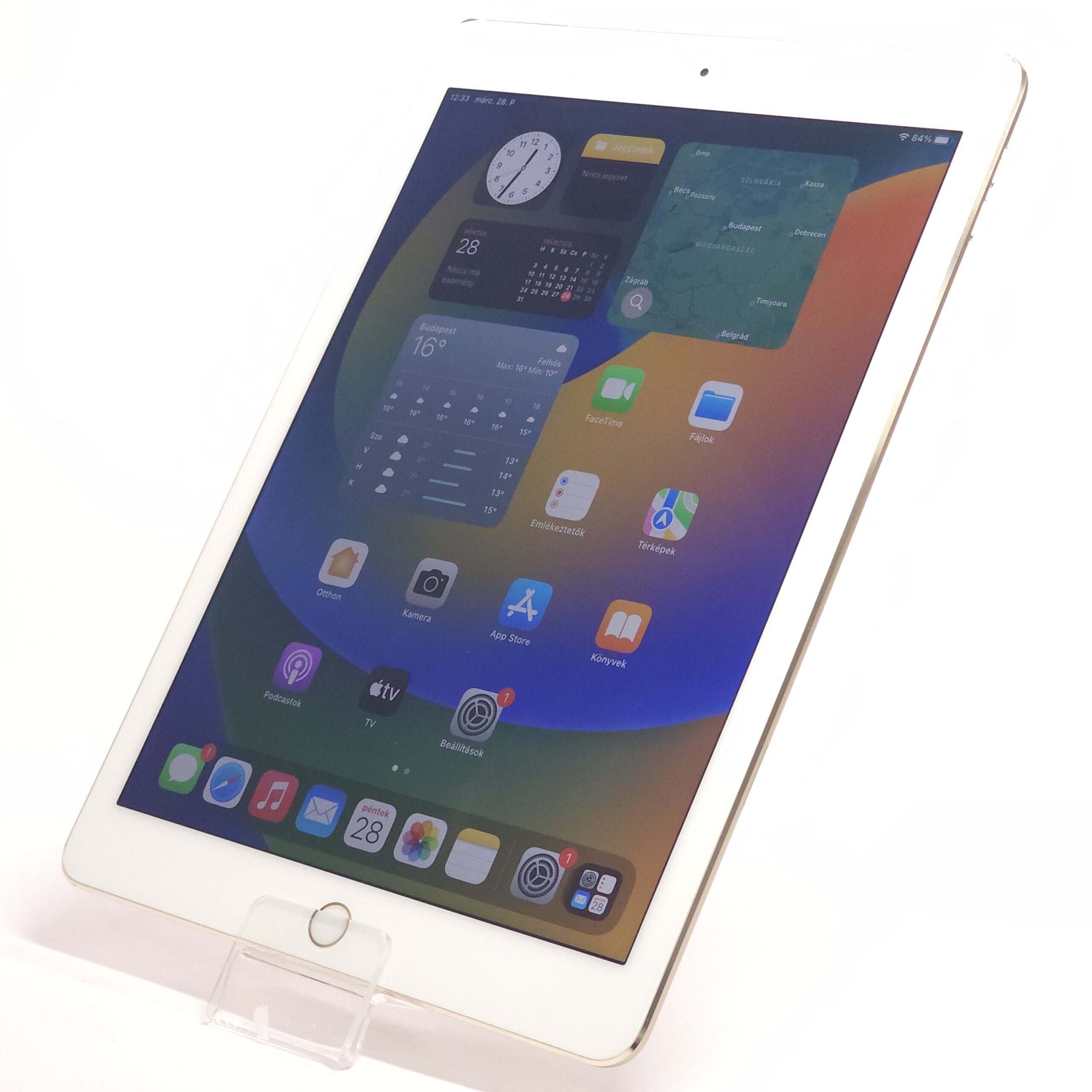 Apple iPad Pro 9.7 (Használt, független , 128 GB, 2 GB RAM, arany) - Image 2