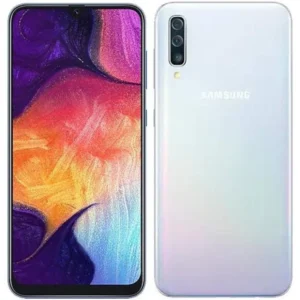 Samsung Galaxy A50 fehér Android okostelefon