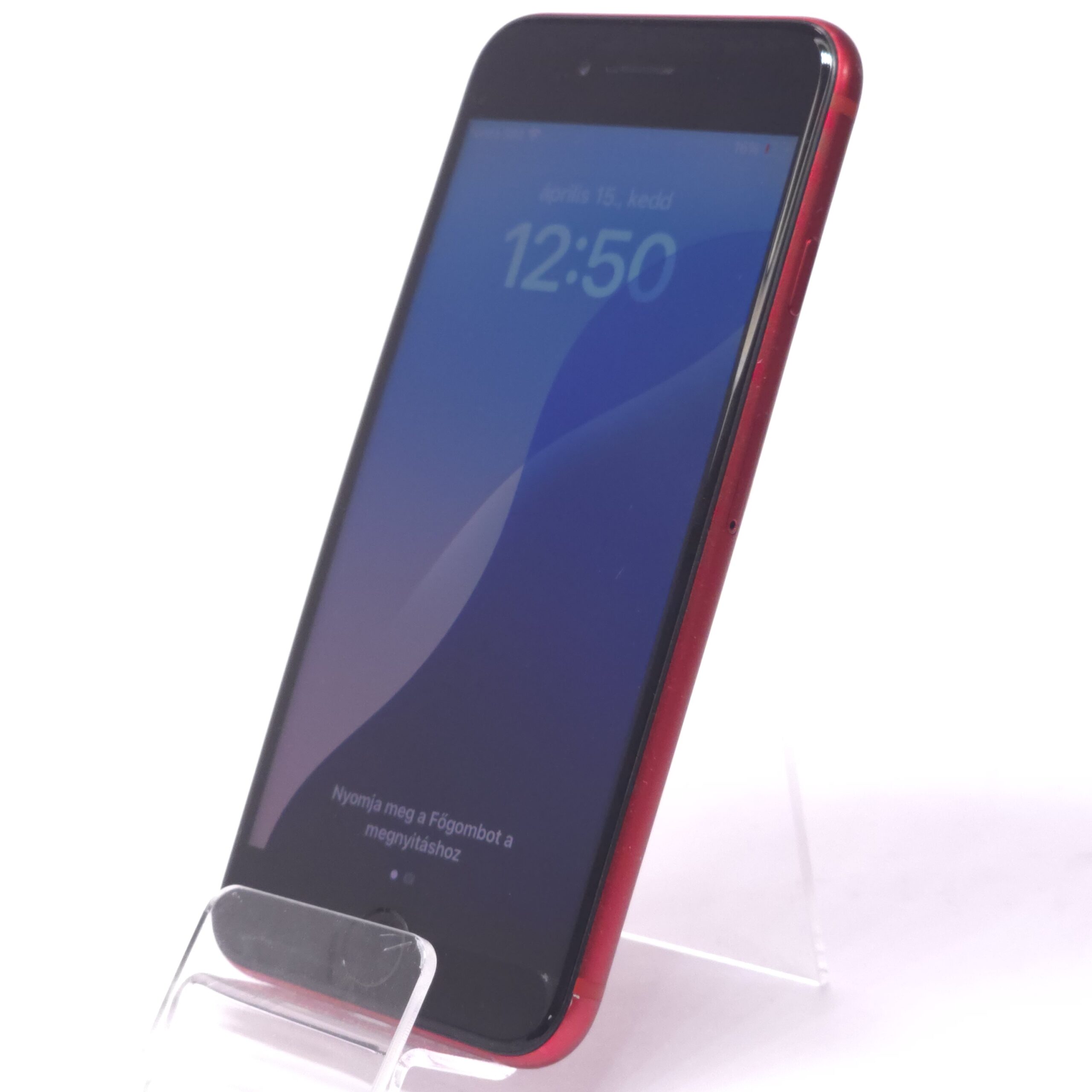 Apple iPhone SE 2020 (Használt, független , 128 GB, 3 GB RAM, piros) - Image 2