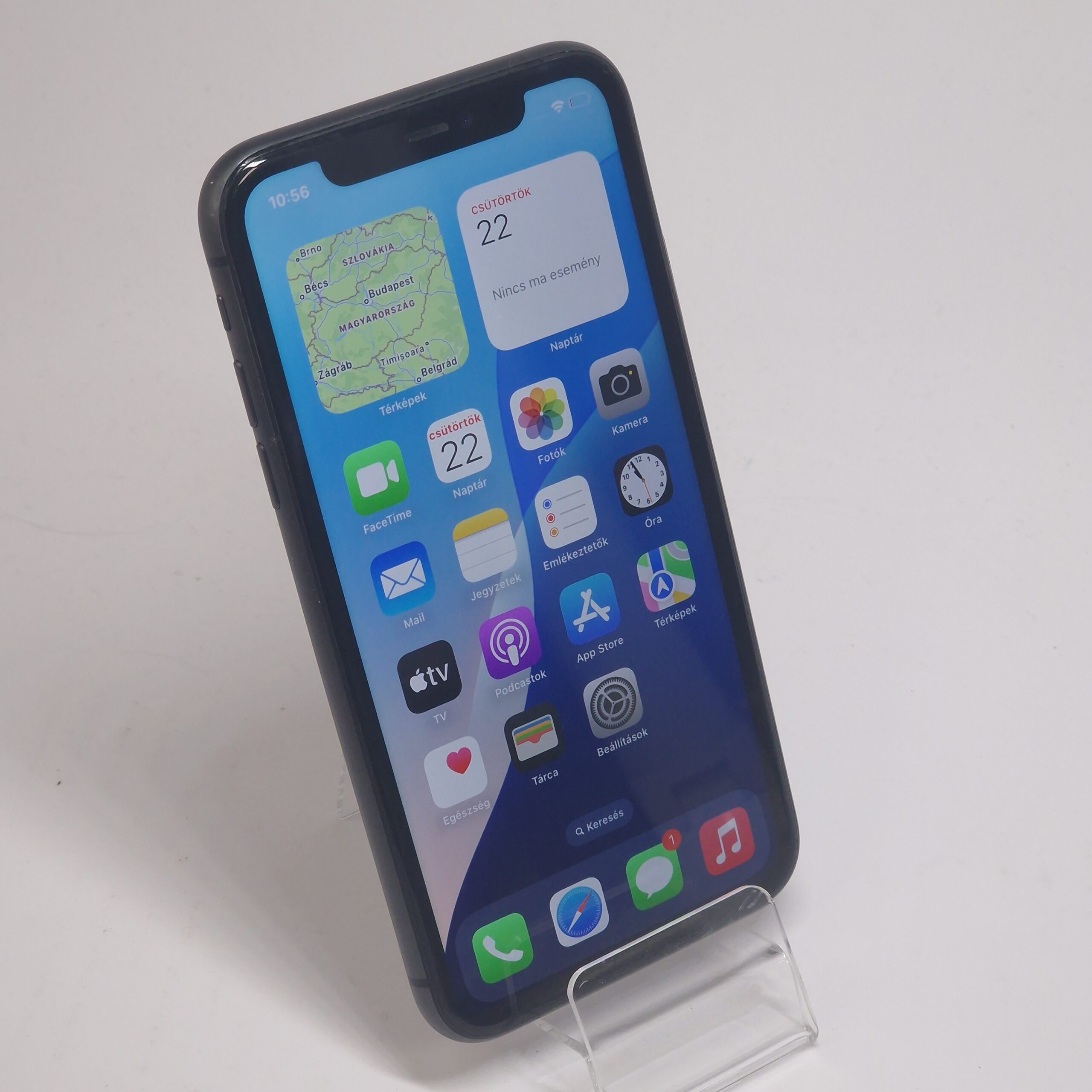 Apple iPhone 11 (Használt, független , 64 GB, 4 GB RAM, Fekete) - Image 2