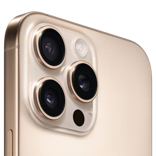 Apple iPhone 16 Pro Max (Új, Független, 256 GB, 8 GB RAM, Sivatagszínű titán) - Image 3