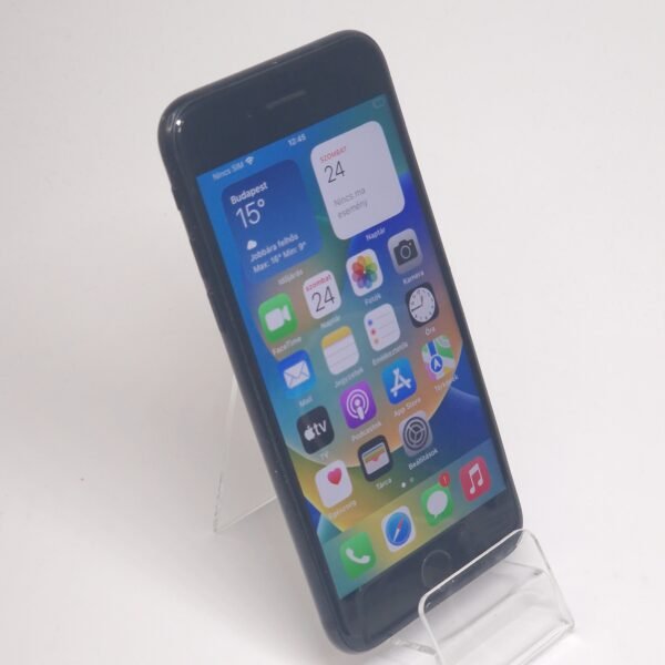 Apple iPhone SE 2 (2020) (használt, független , 64 GB, 3 GB RAM, fekete ) - Image 7