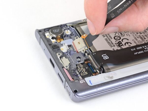 Samsung Galaxy Note 20 Töltőcsatlakozóport panel csere