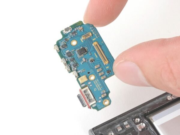 Samsung Galaxy S22 Ultra Töltőcsatlakozóport panel csere