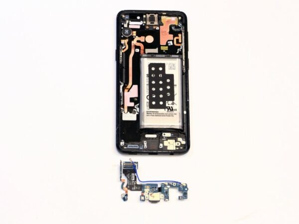Samsung Galaxy S9+ Töltőcsatlakozóport panel csere