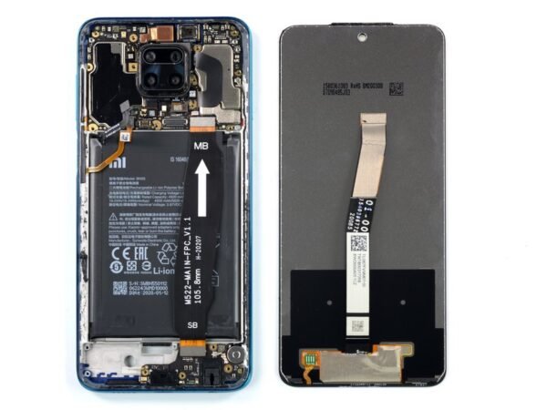 Xiaomi Redmi Note 9s Gyári kijelző csere