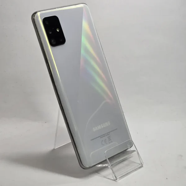 Samsung Galaxy A51 (használt, független, 128 GB, 4 GB RAM, fehér) - Image 4