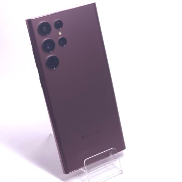 Samsung Galaxy S22 Ultra (használt, független, 128 GB, 8 GB RAM, Burgundi) - Image 3