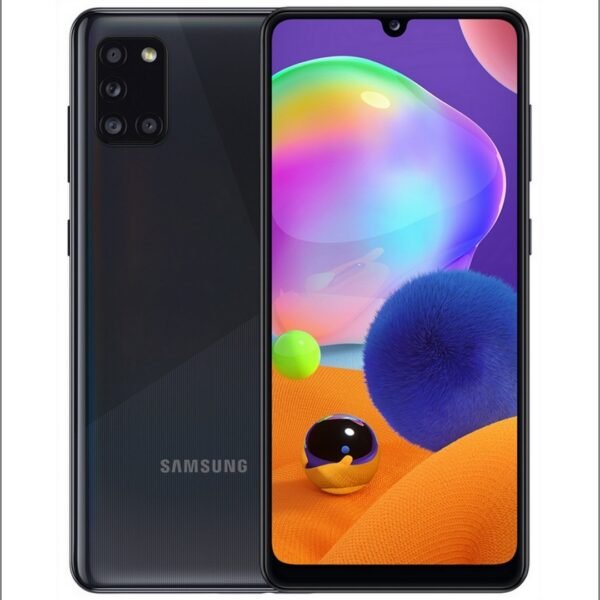 Samsung Galaxy A31 (használt, független, 128 GB, 4 GB RAM, fekete )