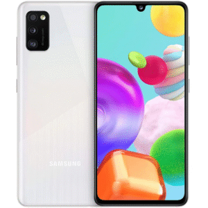 Samsung Galaxy A41 (Használt, Független, 64 GB, 4 GB RAM, fehér)
