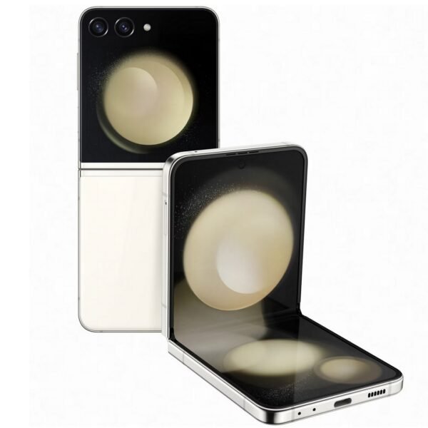 Samsung Galaxy Z Flip5 (használt, független, 256 GB, 8 GB RAM,krém)