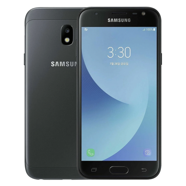 Samsung Galaxy J3 2017 (használt, független, 16 GB, 2 GB RAM, fekete )