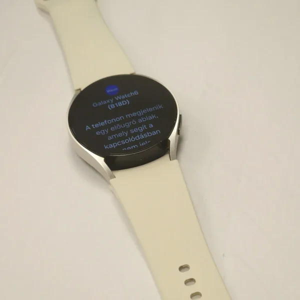 Samsung Galaxy Watch 6 40 mm (használt , , 16 GB, 2 GB RAM, fehér) - Image 2