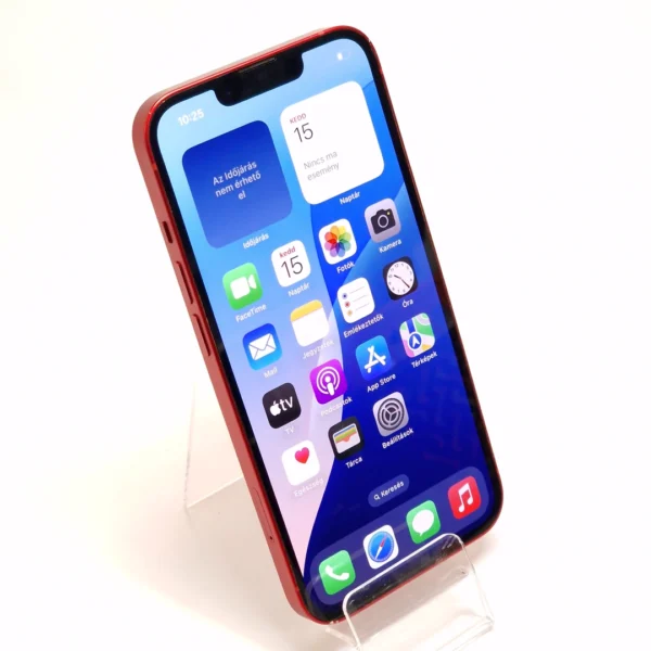 Apple iPhone 13 (használt, Független, 128 GB, 4 GB RAM, Piros) - Image 2