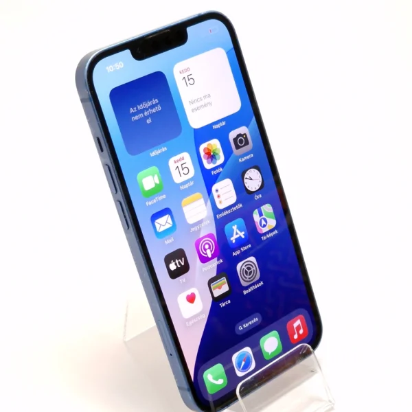 Apple iPhone 13 (használt, Független, 128 GB, 4 GB RAM, Kék) - Image 4