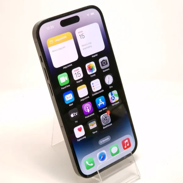 Apple iPhone 14 Pro (használt, Független, 128 GB, 6 GB RAM, fekete) - Image 5