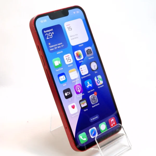 Apple iPhone 13 (használt, Független, 128 GB, 4 GB RAM, Piros) - Image 6