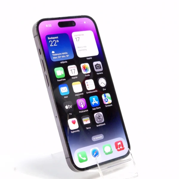 Apple iPhone 14 Pro (használt, Független, 128 GB, 6 GB RAM, lila) - Image 7