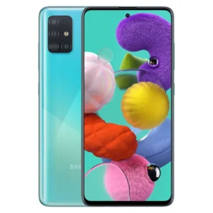Samsung Galaxy A51 (használt, Független, 128 GB, 4 GB RAM, Türkiz)