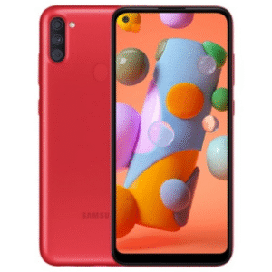 Samsung Galaxy A11 (használt, Független, 32 GB, 2 GB RAM, piros)