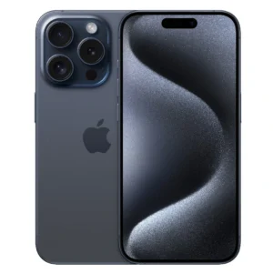 Apple iPhone 15 Pro (használt, Független, 128 GB, 8 GB RAM, Kék Titánium)