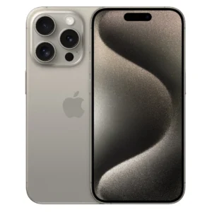 Apple iPhone 15 Pro (újszerű, Független, 128 GB, 8 GB RAM, Natúr Titánium)