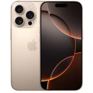 Apple iPhone 16 Pro (használt, Független, 128 GB, 8 GB RAM, sivatagszínű titán)
