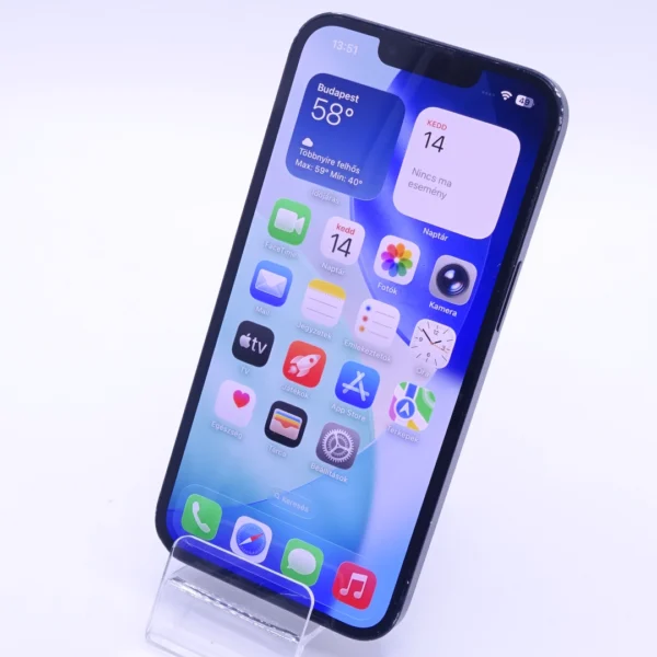 Apple iPhone 13 (használt, Független, 128 GB, 4 GB RAM, fekete) - Image 3