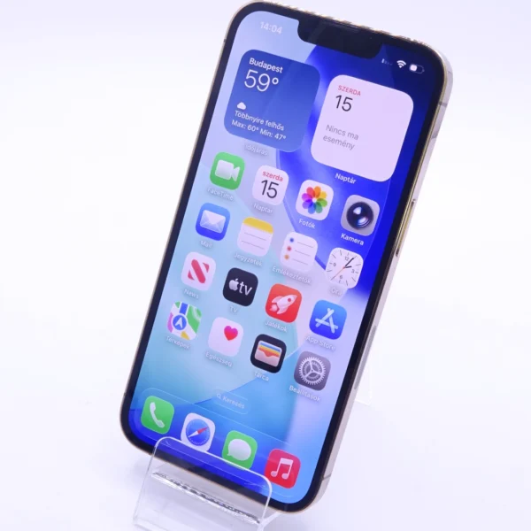 Apple iPhone 13 Pro (újszerű, Független, 128 GB, 6 GB RAM, arany) - Image 2