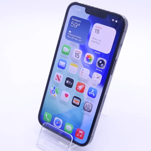 Apple iPhone 13 Pro (újszerű, Független, 128 GB, 6 GB RAM, grafit) - Image 2