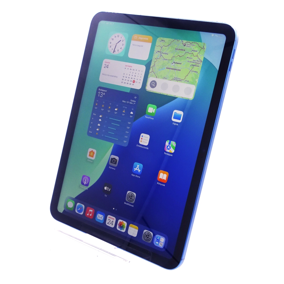 Apple iPad 11 (2025) WiFi + Cellular (használt, Független, 128 GB, 6 GB RAM, kék) - Image 3