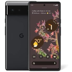 Google Pixel 6 fekete Android okostelefon