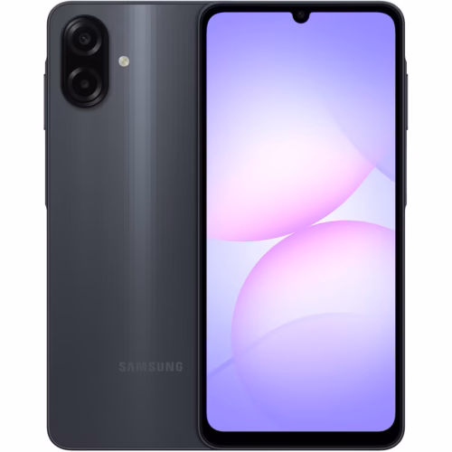 Samsung Galaxy A07 (új, független, 64 GB, Fekete)
