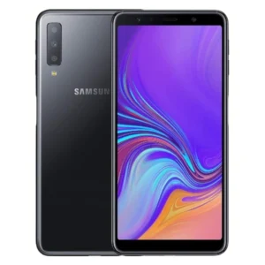 Samsung Galaxy A7 2018 fekete Android okostelefon