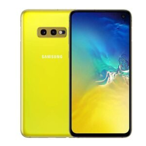 Samsung Galaxy S10e sárga Android okostelefon