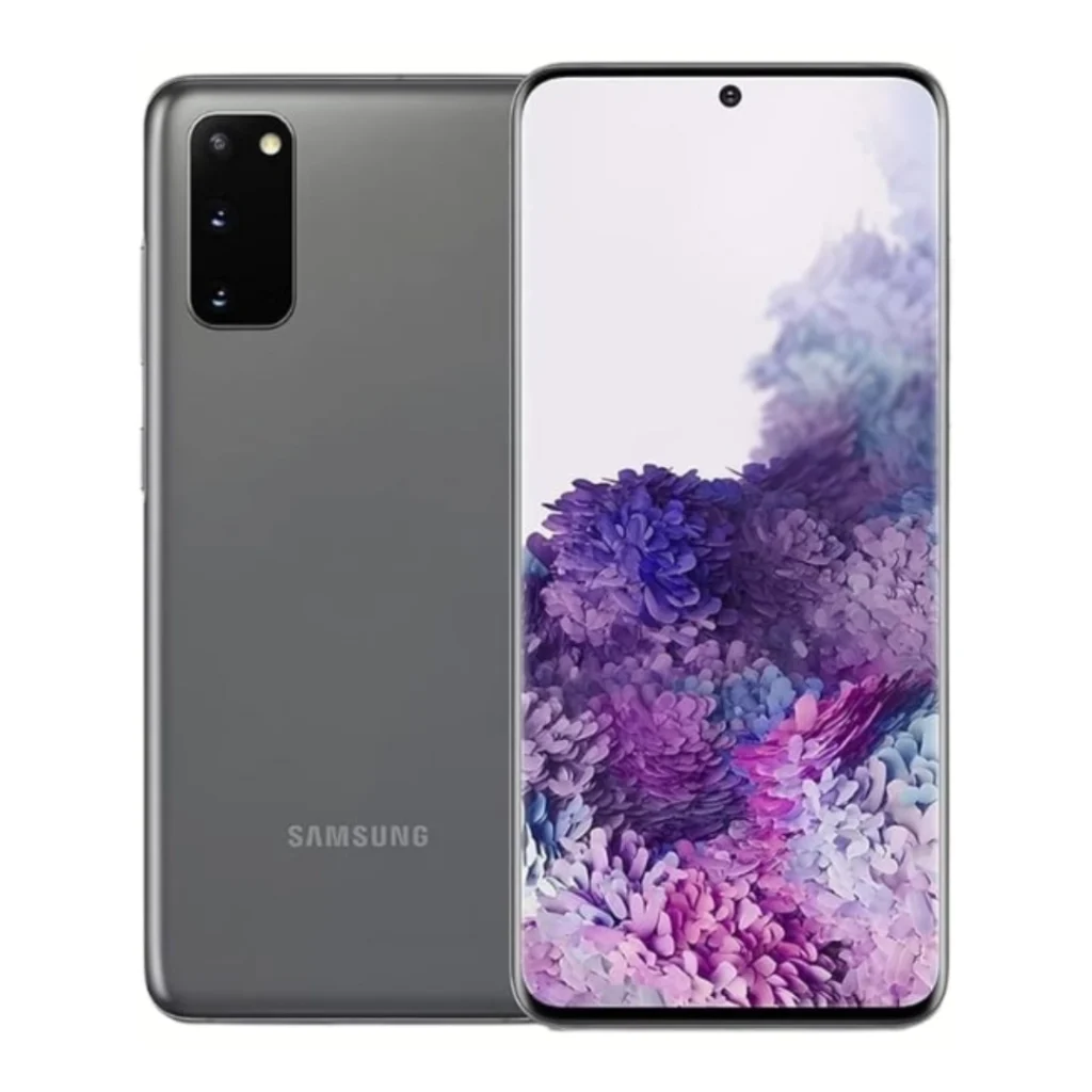 Samsung Galaxy S20 szörke Android okostelefon