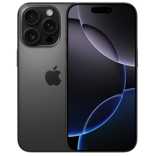 Apple iPhone 16 Pro (kiváló, független, 256 GB, Fekete titán)