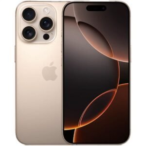 Apple iPhone 16 Pro (jó, független, 256 GB, 8 GB RAM, Sivatag titán)