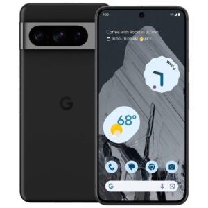 Google Pixel 8 Pro (Kiváló, független, 256 GB, 12 GB RAM, fekete)