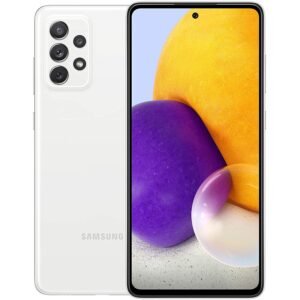 Samsung Galaxy A72 (újszerű, független, 128 GB, 6 GB RAM, Fehér)