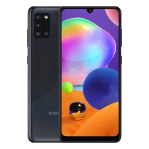 Samsung Galaxy A31 (kiváló, független, 64 GB, 4 GB RAM, Fekete)